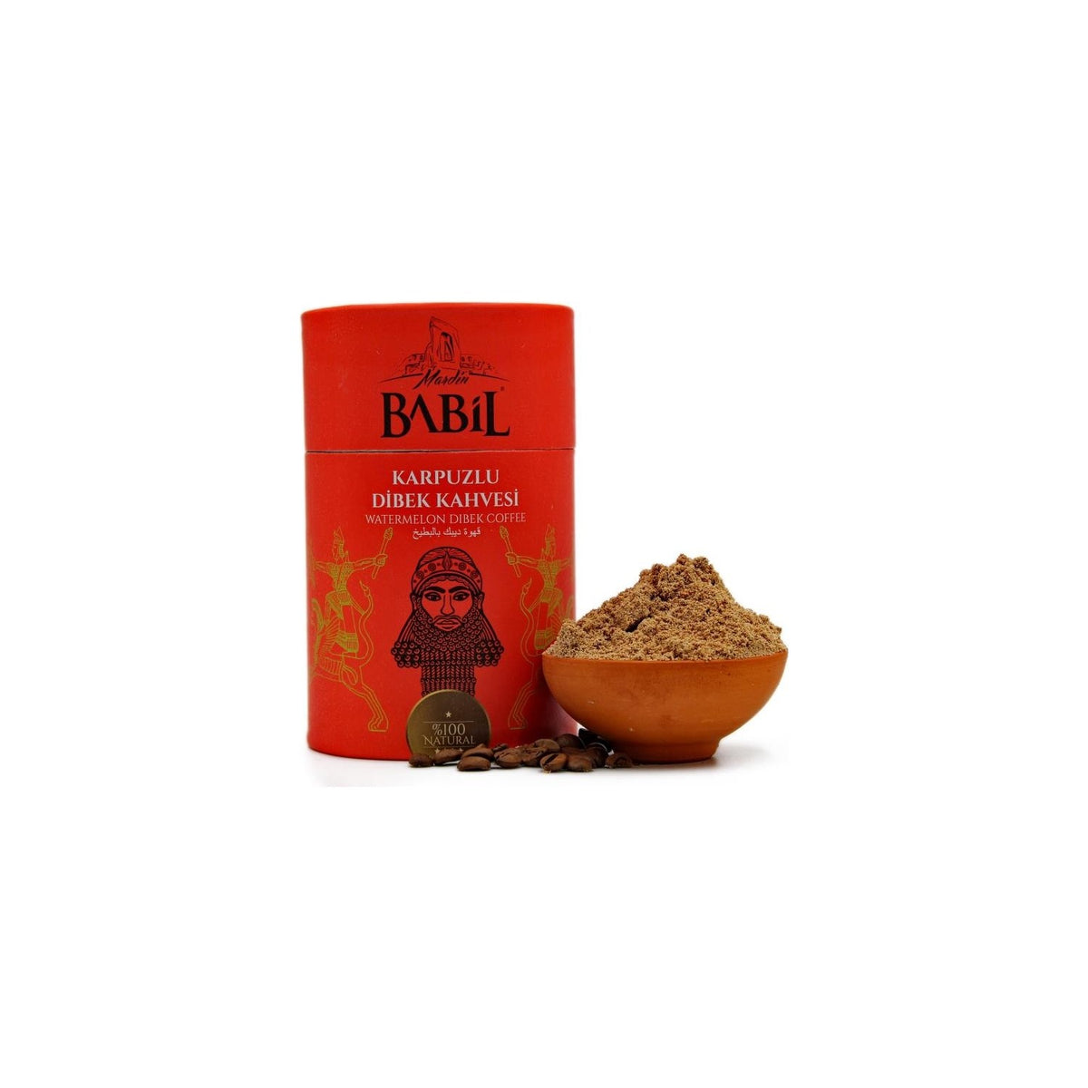 Mardin Babil Watermelon Flavored Dibek Coffee 200 gr - MALLTURK