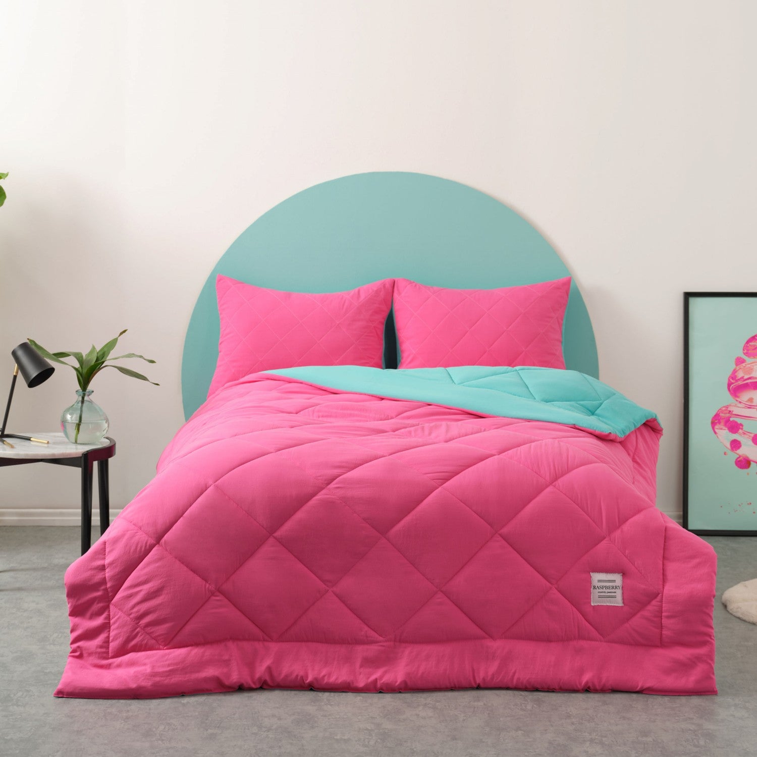 Karaca Home Smart Comfort Raspberry Double Bedding Set - MALLTURK