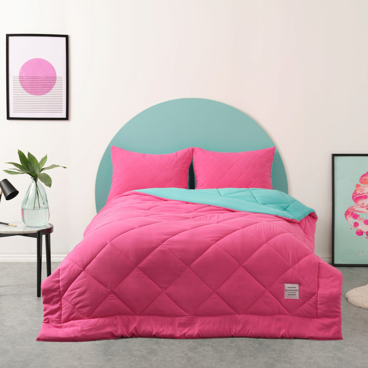 Karaca Home Smart Comfort Raspberry Double Bedding Set - MALLTURK