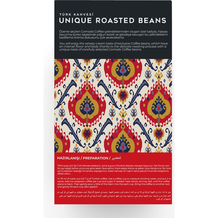 Comodo Coffee Medium Roast Turkish Coffee 250GR (Stone Mill Freshly Ground) - MALLTURK