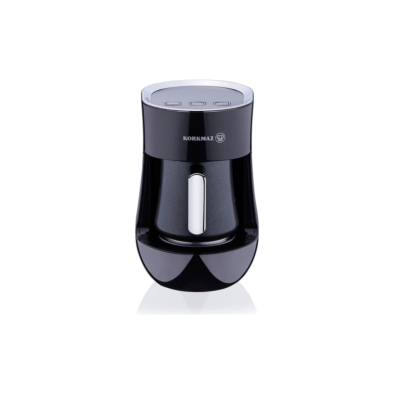 Korkmaz Otantik Automatic Coffee Maker, Black, 4-Cup Capacity - MALLTURK