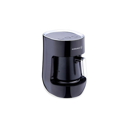 Korkmaz Otantik Automatic Coffee Maker, Black, 4-Cup Capacity - MALLTURK