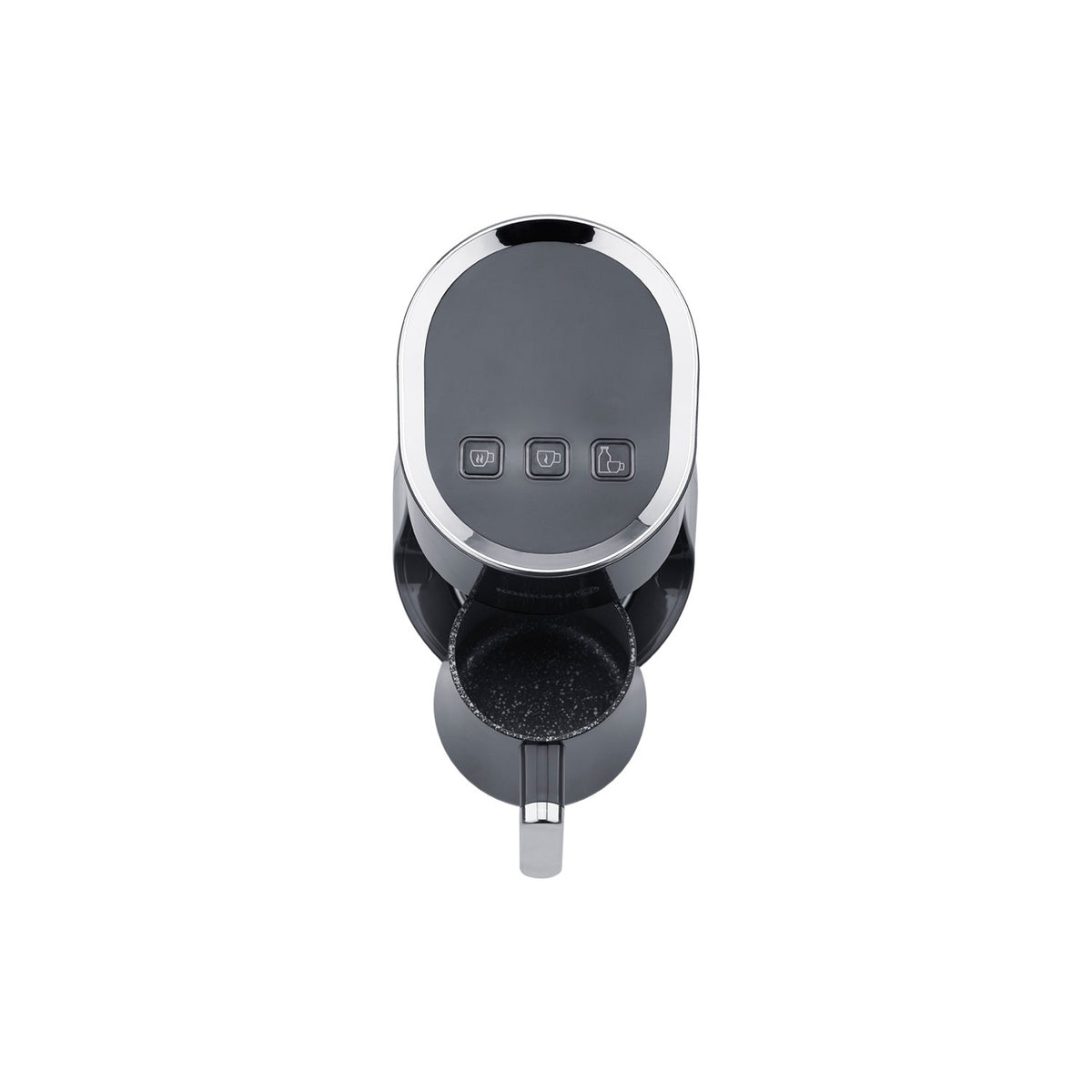 Korkmaz Otantik Automatic Coffee Maker, Black, 4-Cup Capacity - MALLTURK
