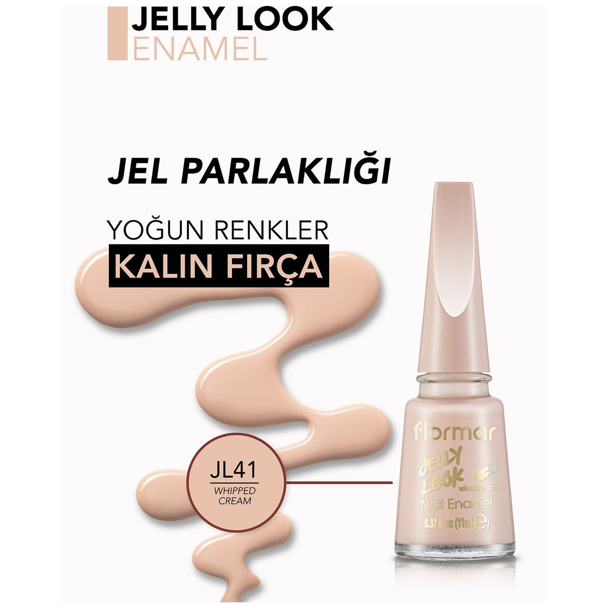 Flormar Jelly Look Nail Polish - MALLTURK