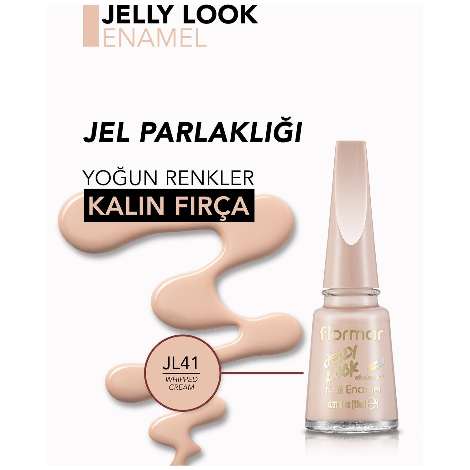 Flormar Jelly Look Nail Polish - MALLTURK