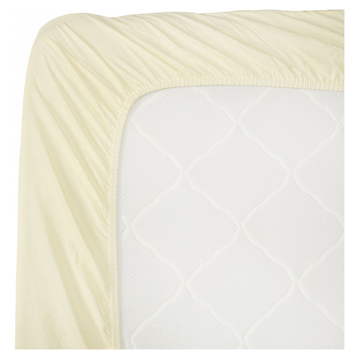Karaca Home 100% Cotton Flat Sheet Double Size Yellow - MALLTURK