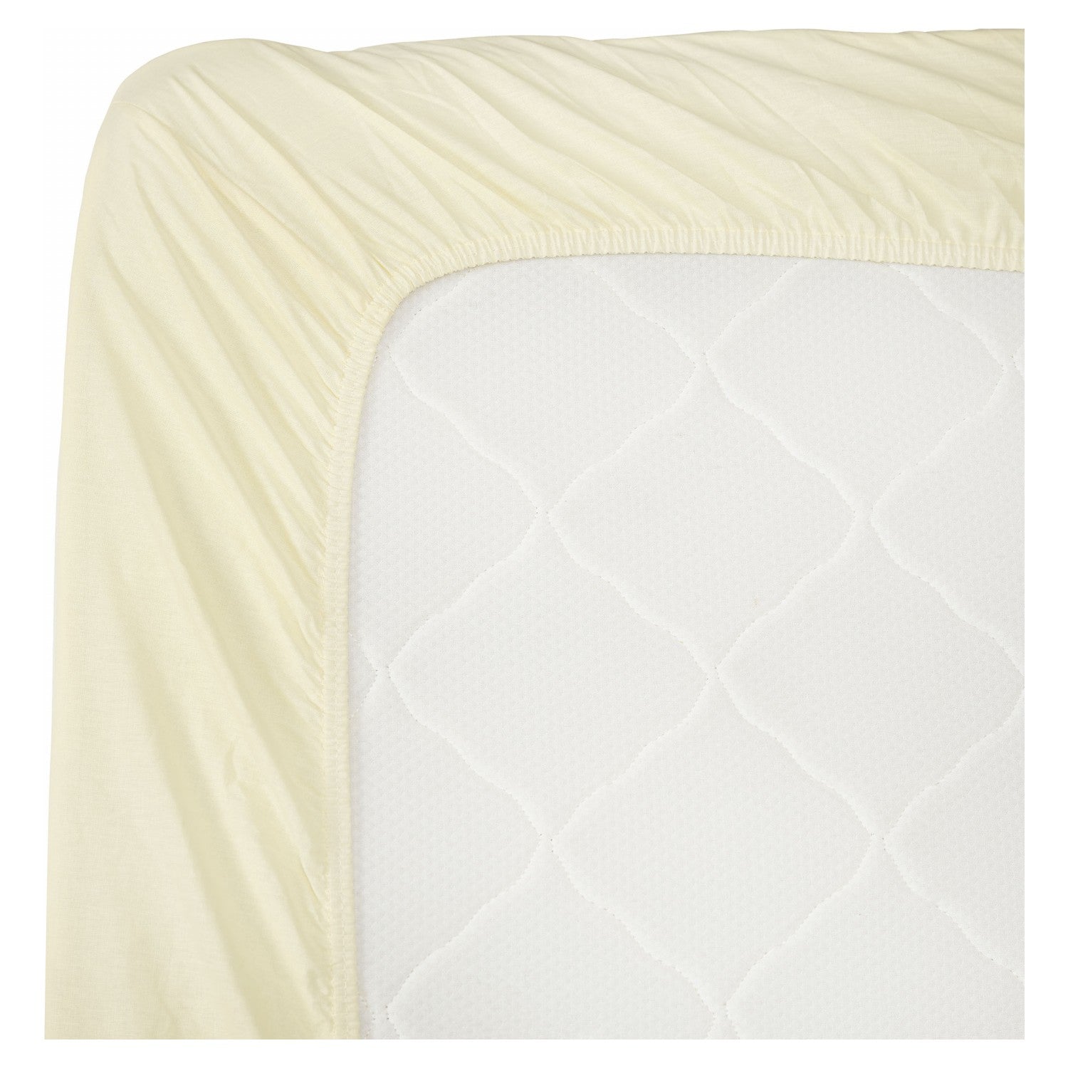 Karaca Home 100% Cotton Flat Sheet, Double Size, Light Brown - MALLTURK