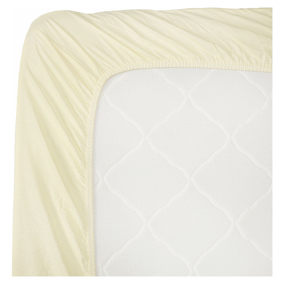 Karaca Home 100% Cotton Flat Sheet, Double Size, Light Brown - MALLTURK