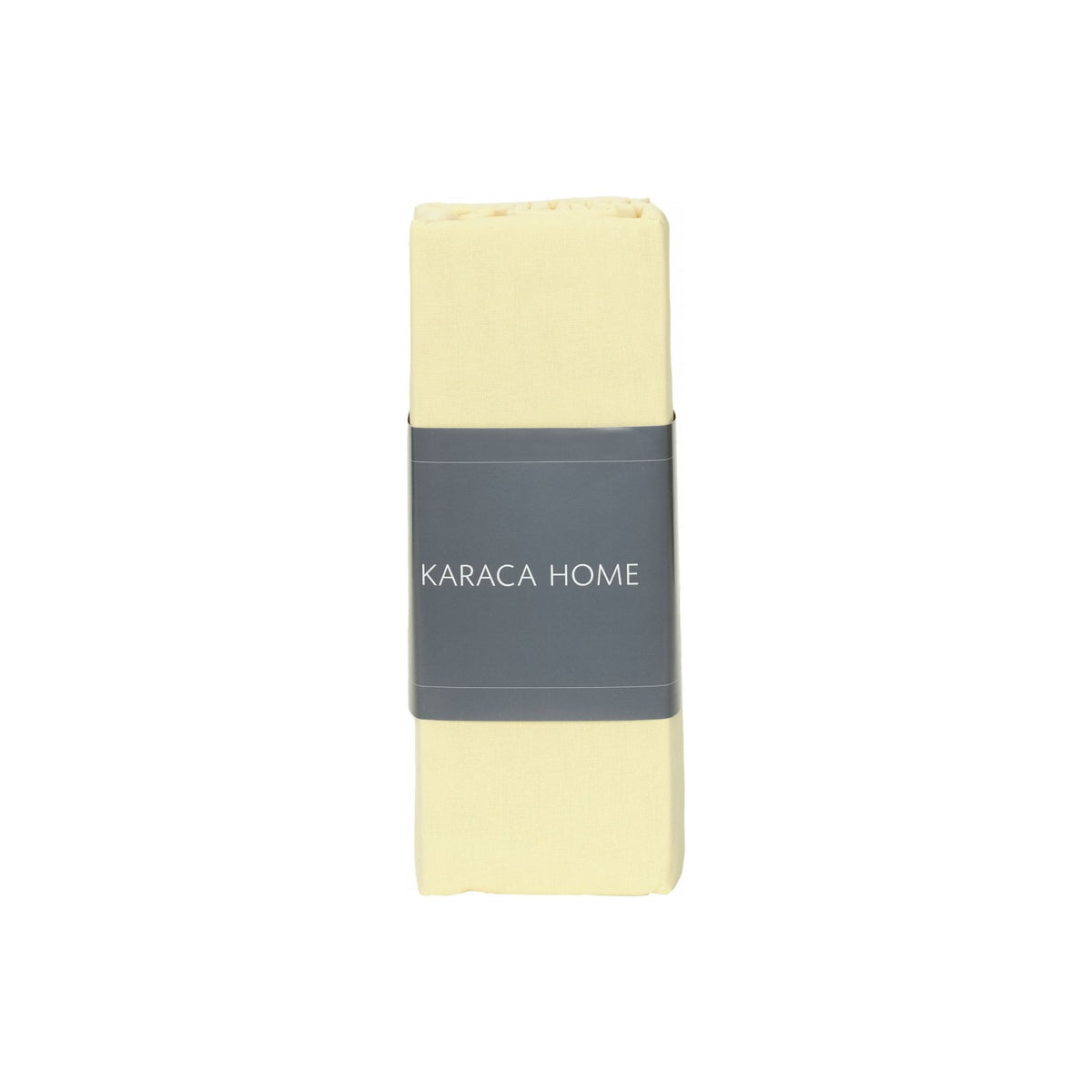 Karaca Home 100% Cotton Flat Sheet, Double Size, Light Brown - MALLTURK