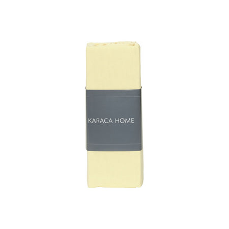 Karaca Home 100% Cotton Flat Sheet, Double Size, Light Brown - MALLTURK