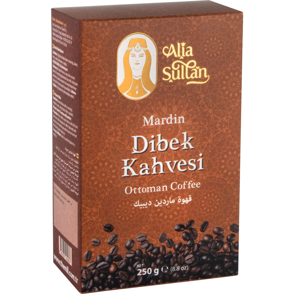 Alia Sultan Mardin Dibek Coffee 250 gr. Pack - Authentic and Traditional - MALLTURK