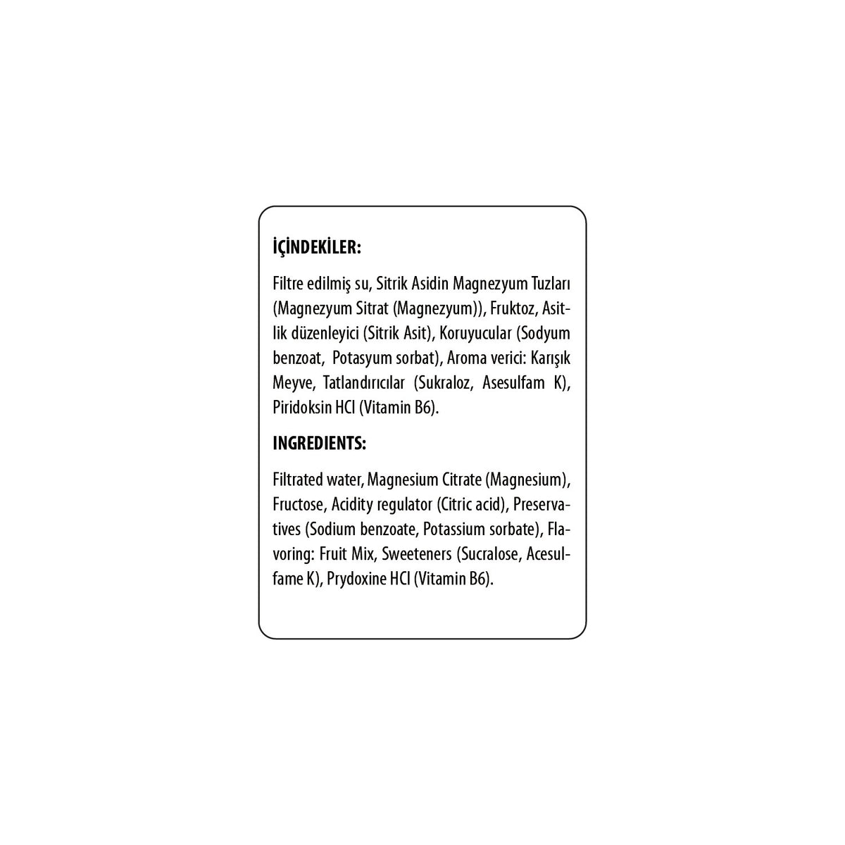Hardline Nutrition Magnesium Liquid 250 mg 20 Magnesium Shots - MALLTURK