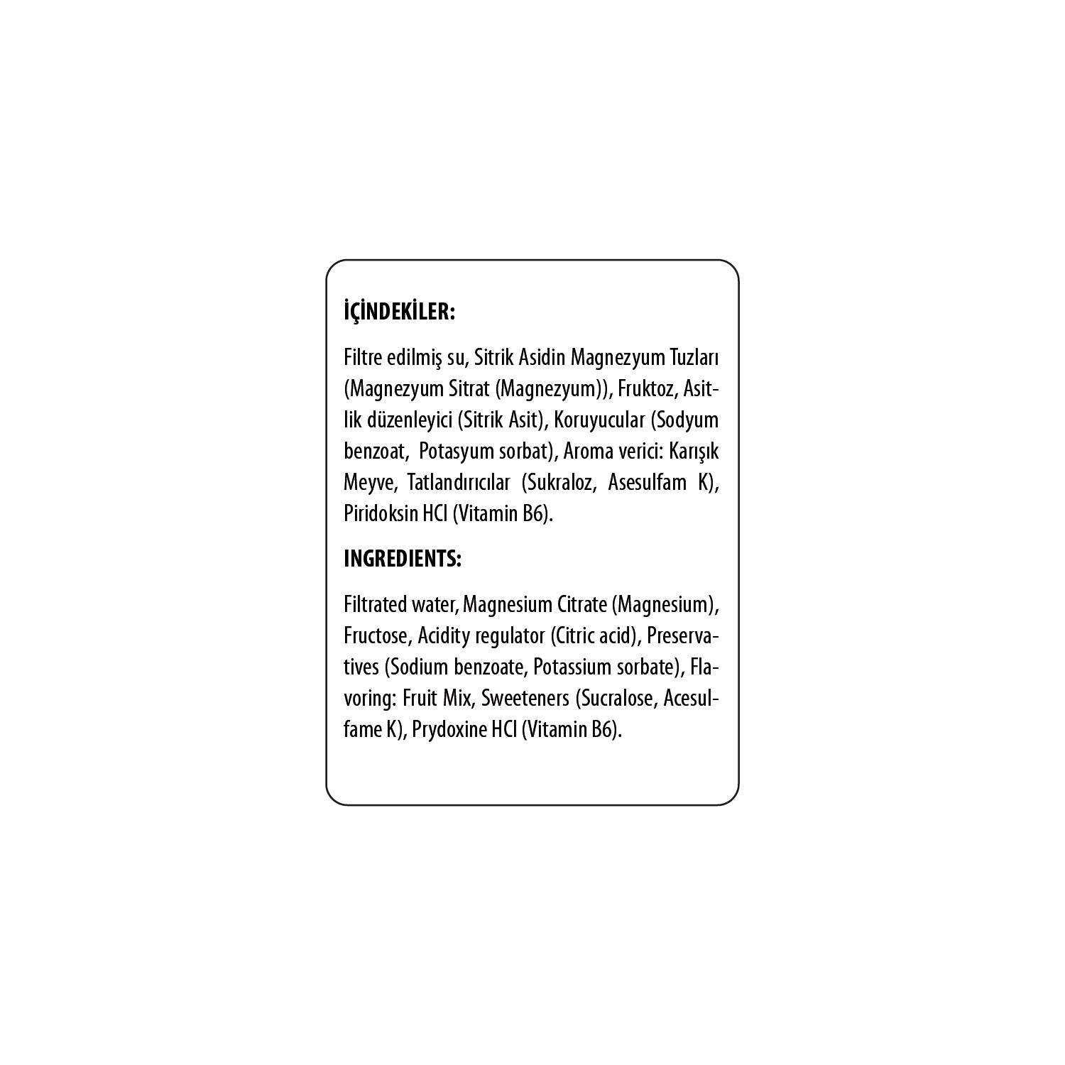 Hardline Nutrition Magnesium Liquid 250 mg 20 Magnesium Shots - MALLTURK