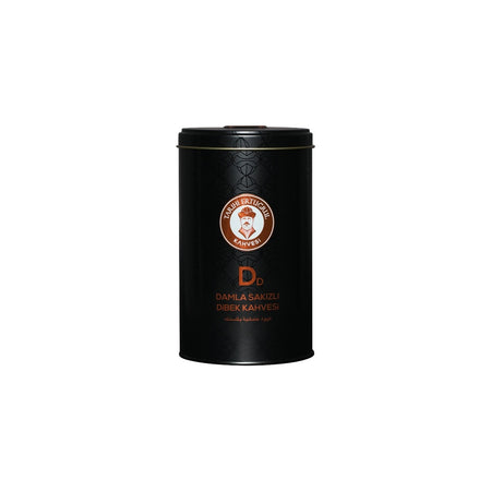 Historic Ertugrul Coffee, Mastic Flavored Dibek Coffee, 250g Tin Can - MALLTURK