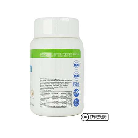 Voonka Calcium Ossis 60 Tablets - MALLTURK