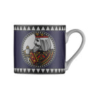 Kütahya Porselen Briscambille 12-Piece Turkish Coffee Cup Set for 6