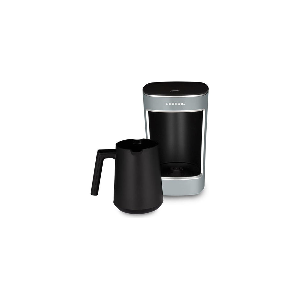 Grundig TKM 1342 G Turkish Coffee Maker, Dark Gray, 5-Cup Capacity