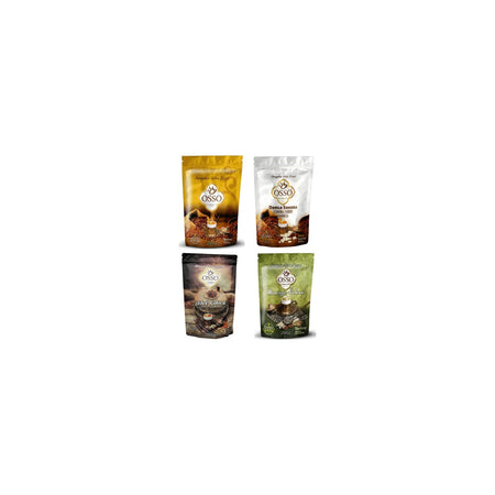 OssoKahve 4-Piece Set: Dibek Coffee + menengic Coffee + Ottoman Coffee + Mastic Gum Coffee - MALLTURK