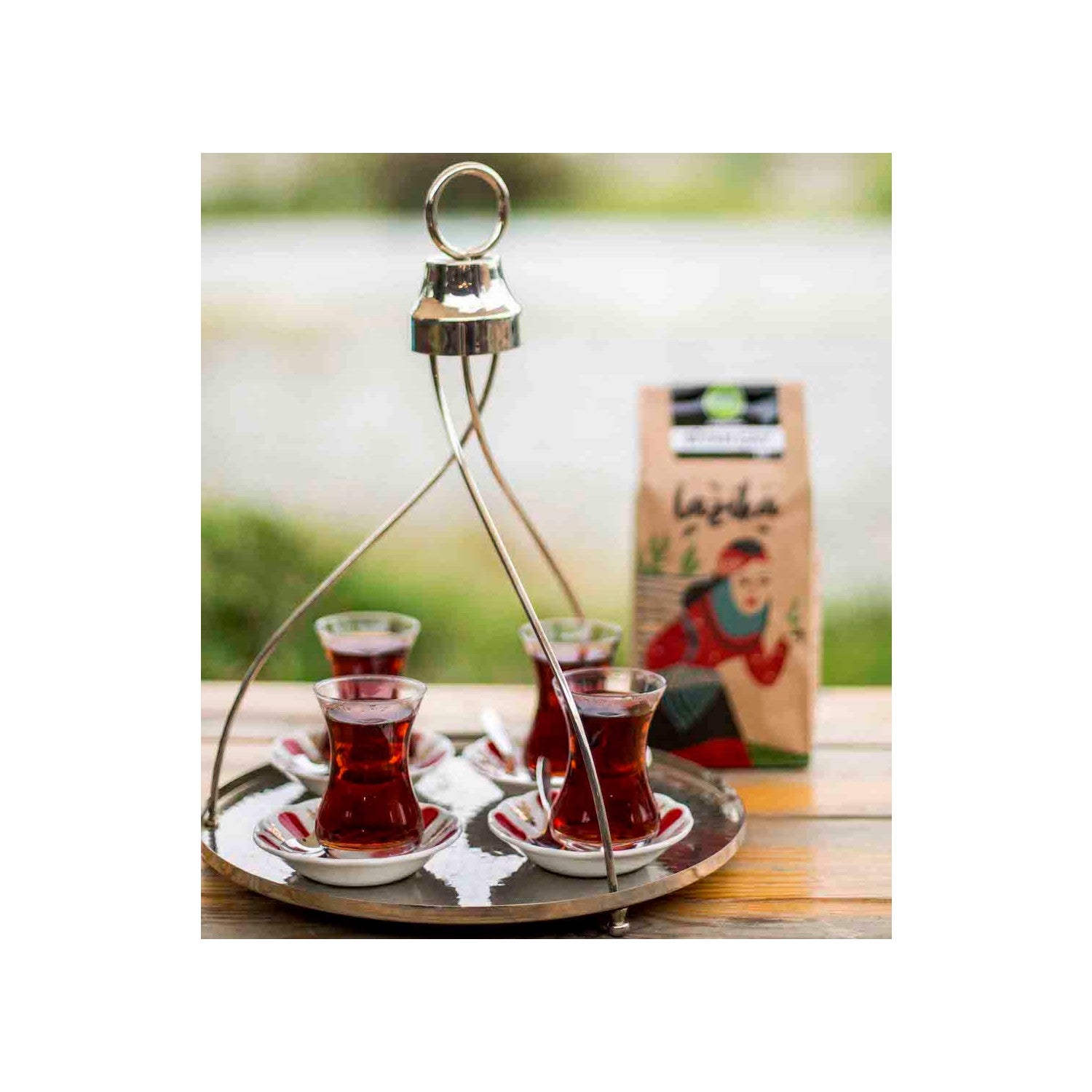 Lazika(3'lu Set) black tea (3 x 400 g) - Ilk Hasat Mayis tea, Tozsuz, Camlihemsin - MALLTURK