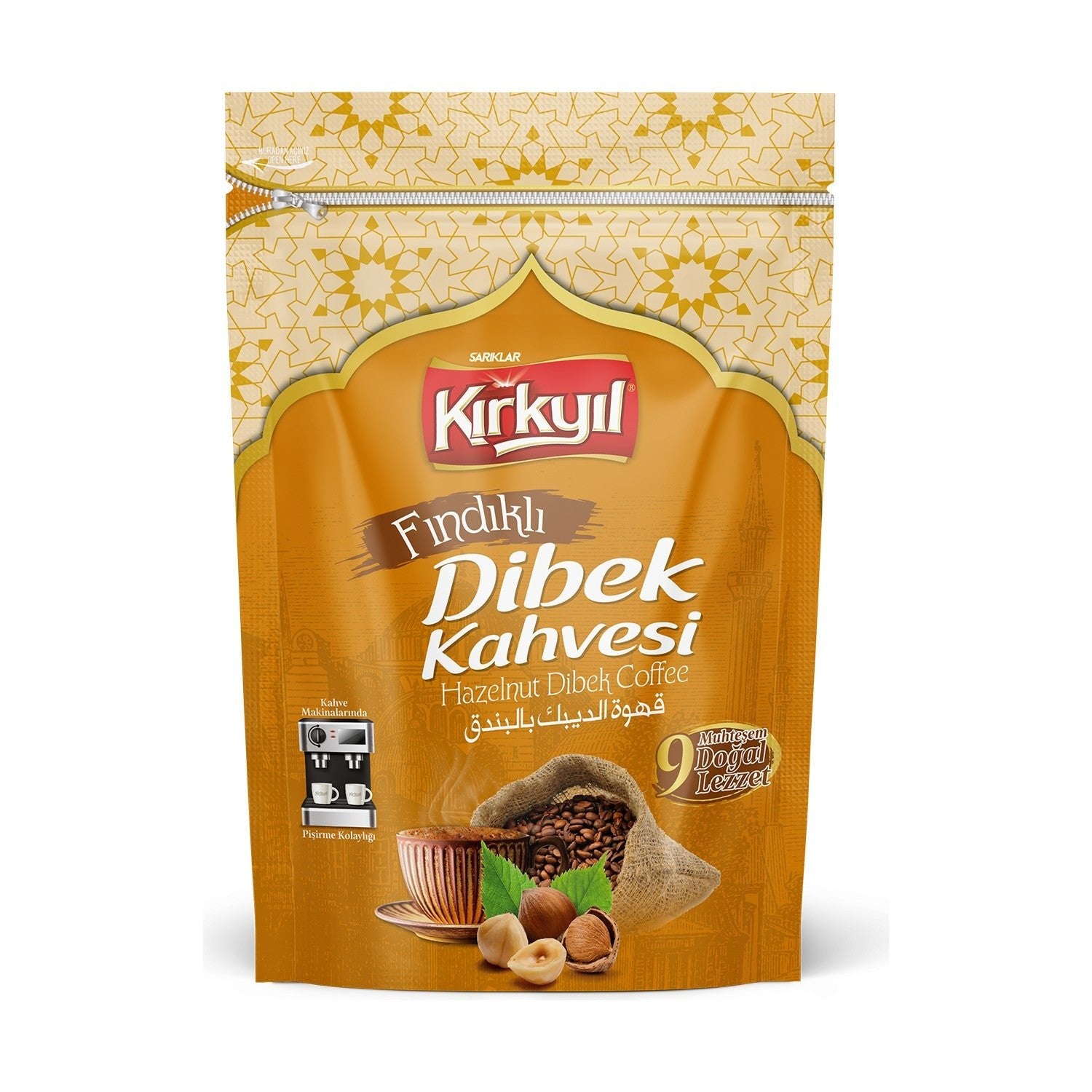 Kirkyil Hazelnut Dibek Coffee 150 gr - MALLTURK