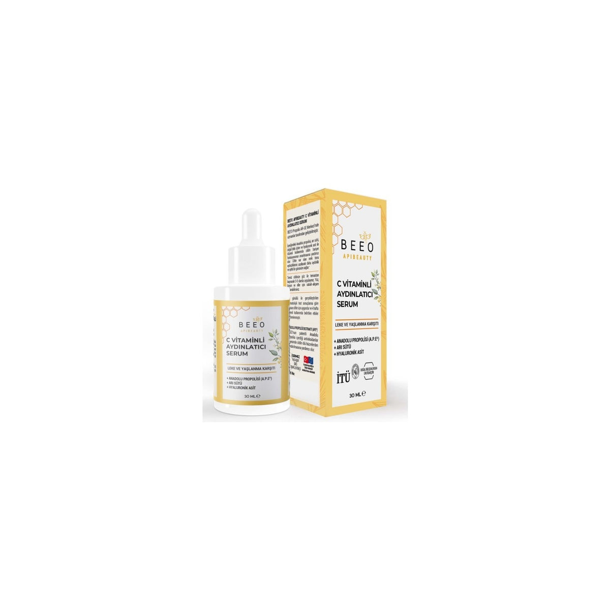 BEE'O C Vitamin Brightening Serum - MALLTURK