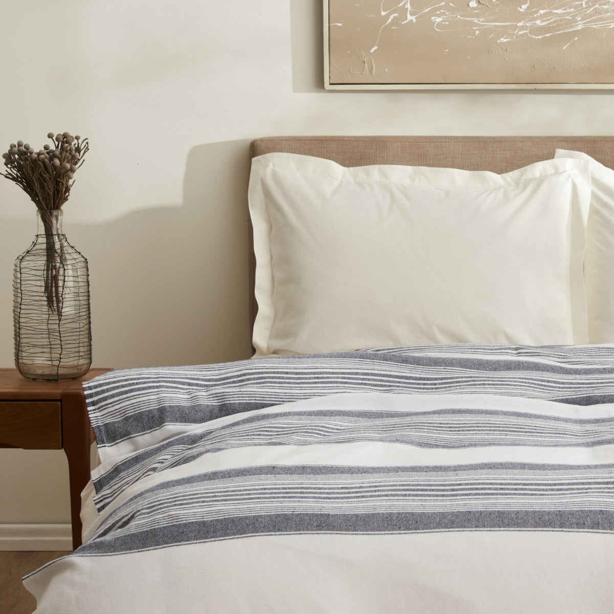 Karaca Home Sword Double Bedspread, Blue - MALLTURK