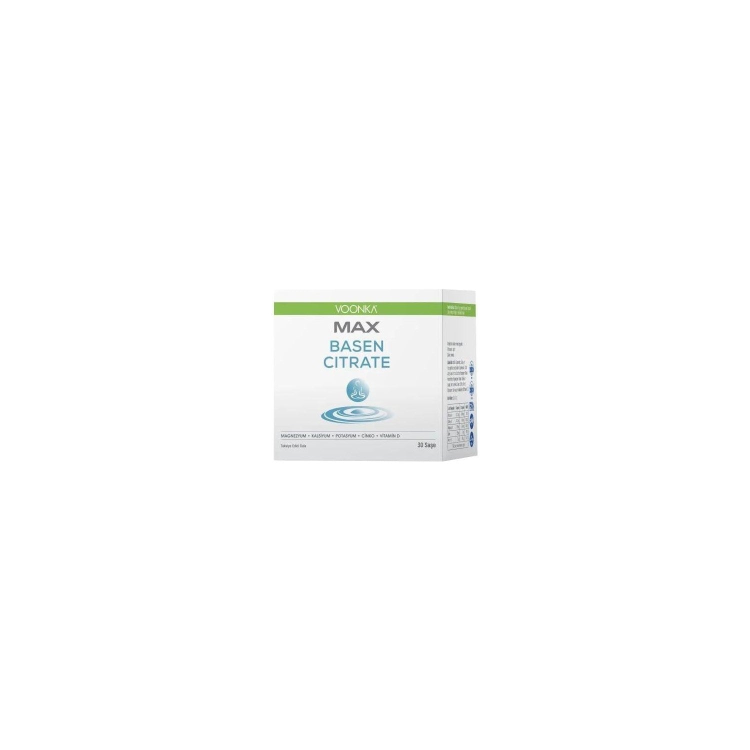 Voonka Max Basen Citrate 30 Sachets - MALLTURK