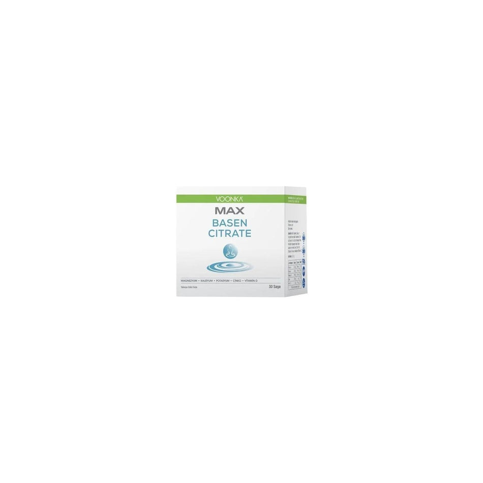 Voonka Max Basen Citrate 30 Sachets - MALLTURK