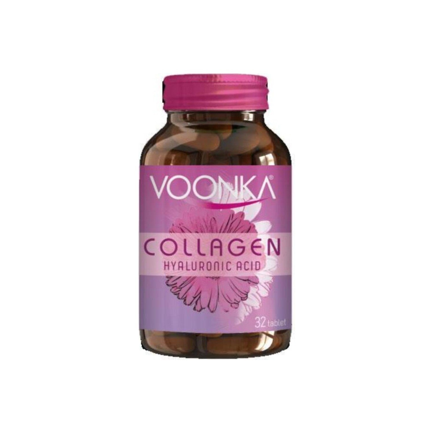 Voonka Vonka Voonka Collagen Hyaluronic Acid 32 Tablets - MALLTURK