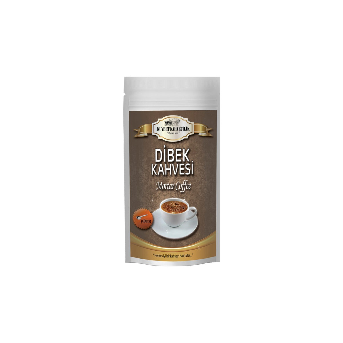 Kuybet Coffee 1 kg Milk-Baked Turkish Coffee (Economy Size) - MALLTURK
