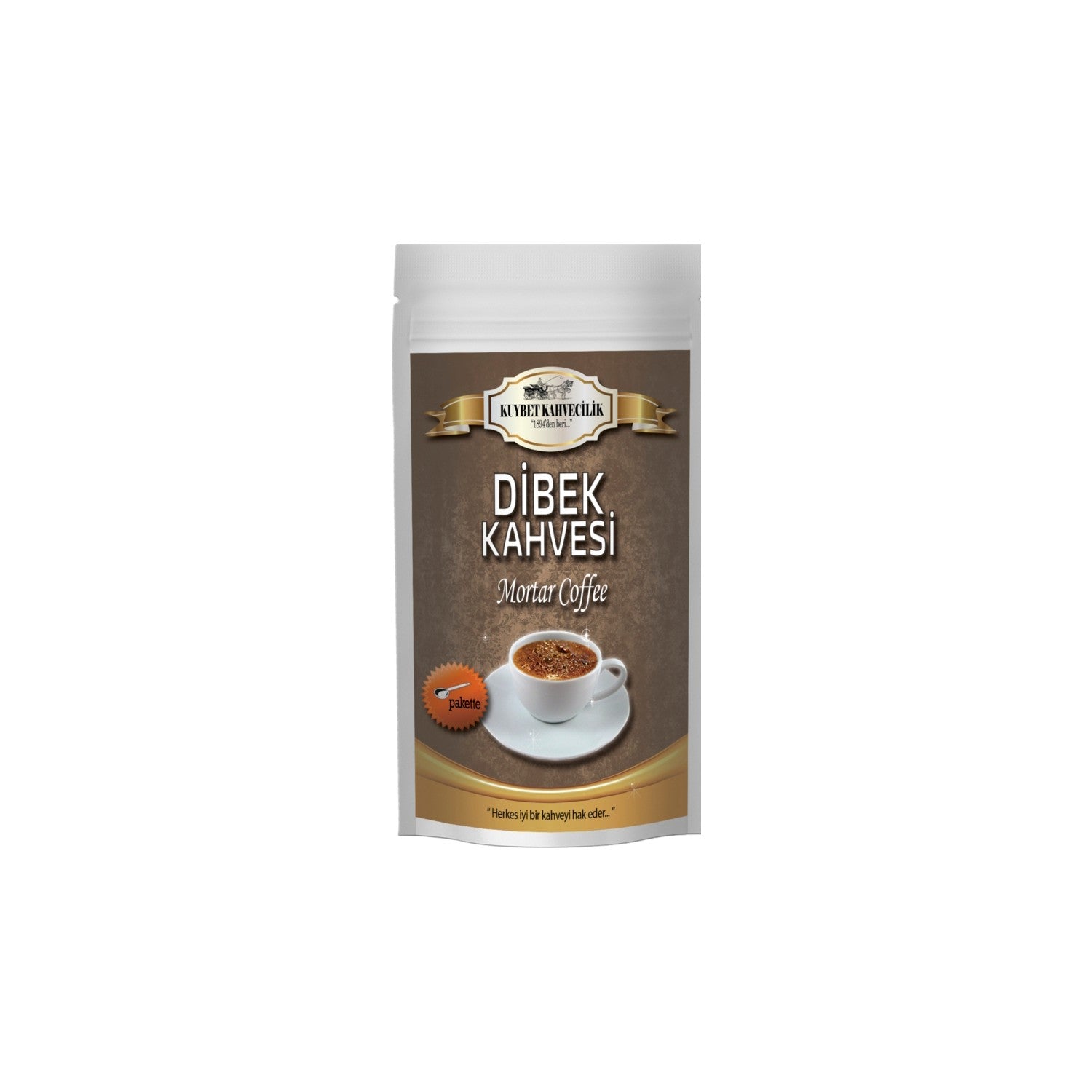 Kuybet Coffee 1 kg Milk-Baked Turkish Coffee (Economy Size) - MALLTURK