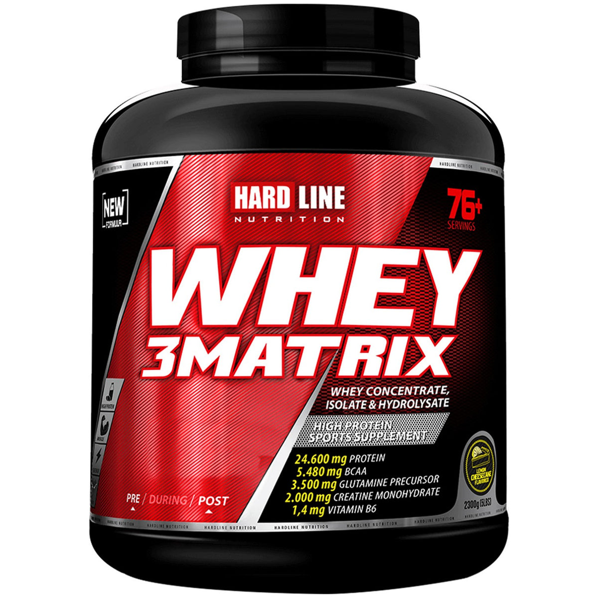 Hardline Nutrition Hardline Whey 3 Matrix 2300 gr + Nox 2 + Tribulus + Zma Combination - MALLTURK