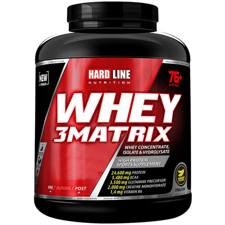 Hardline Nutrition Hardline Whey 3Matrix 2300 Gr + Progainer 5000 Gr + Nox 2 Combination - MALLTURK