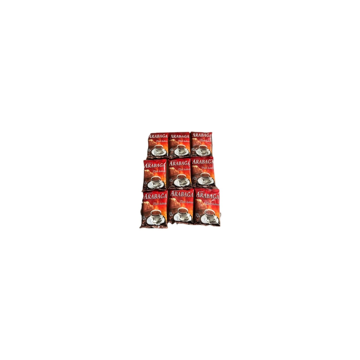 Arabaga Turkish Coffee 100 gr 9 Packs - MALLTURK