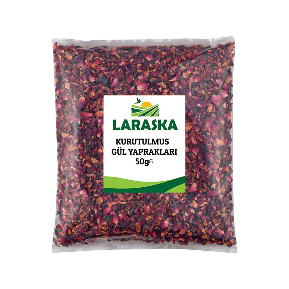 Laraska dried rose petals 50 g Turkiye Menseli natural aroma with Dekoratif Kullanim - MALLTURK