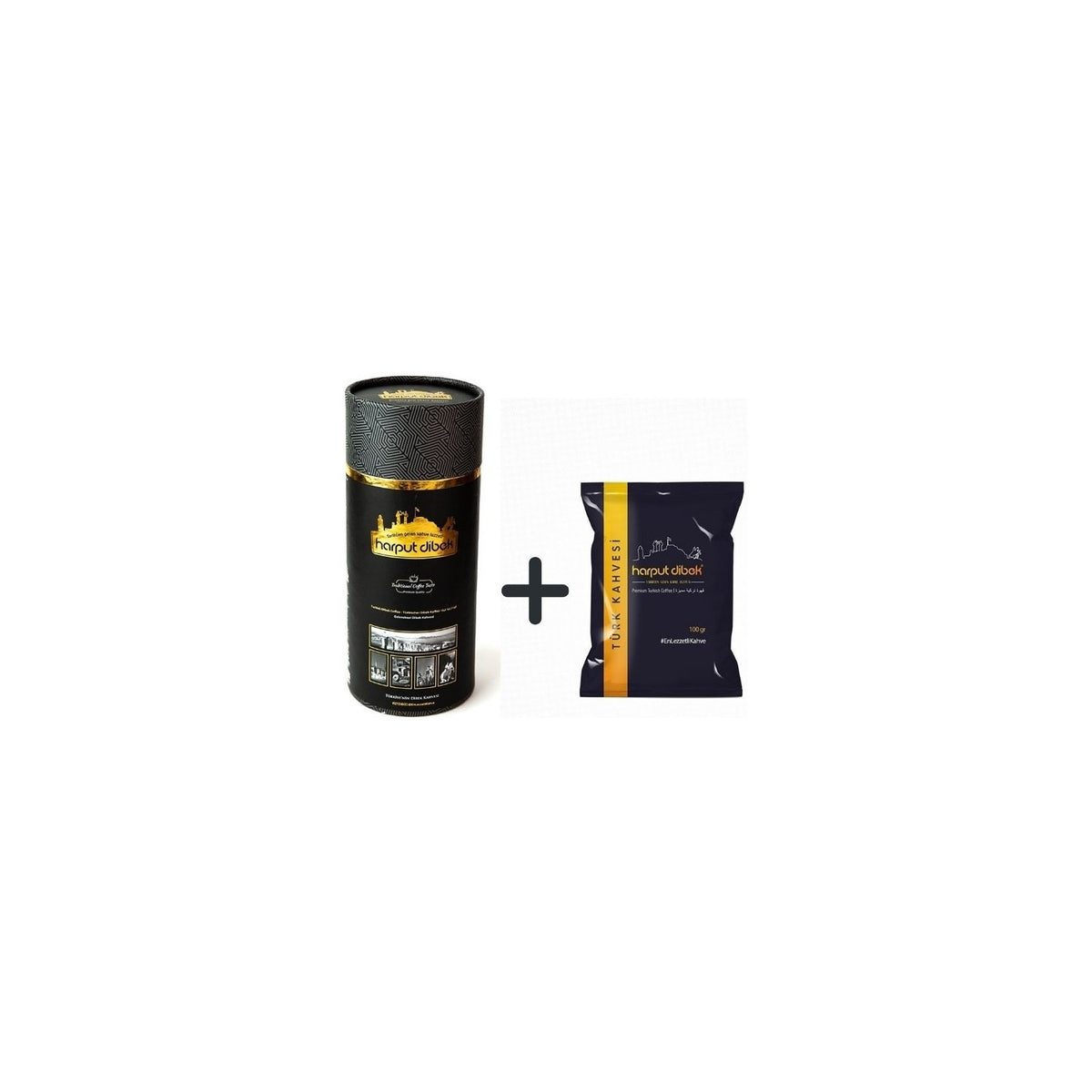 Harput Dibek Coffee, Cylindrical Box, 1 kg - MALLTURK
