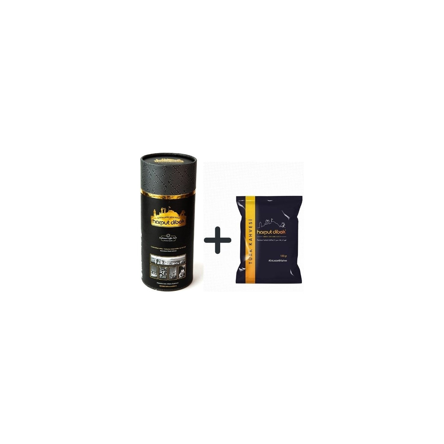 Harput Dibek Coffee, Cylindrical Box, 1 kg - MALLTURK