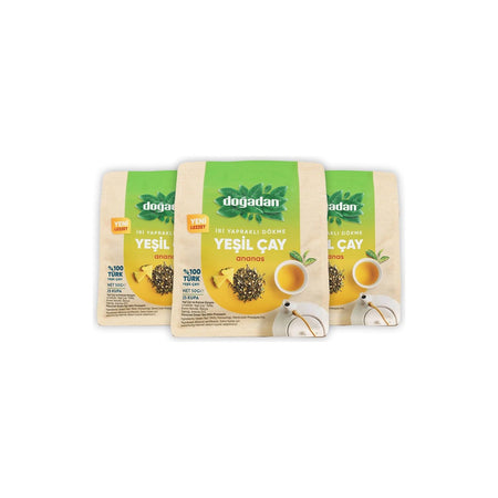 Dogadan Dokme green tea Ananas 50 g x 3 pieces - MALLTURK