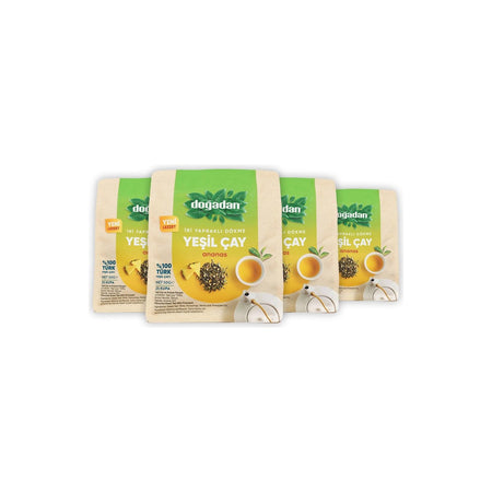 Dogadan Dokme green tea Ananas 50 g x 4 pieces - MALLTURK