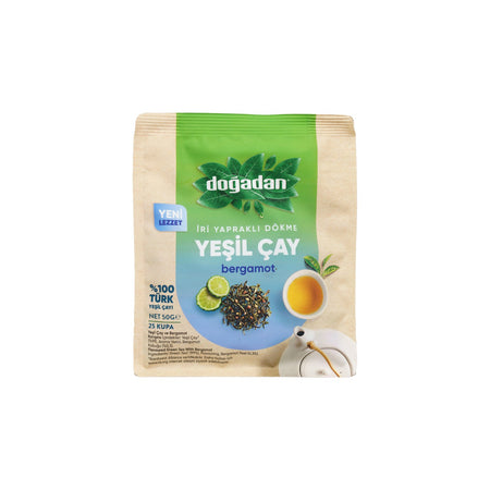 Dogadan Dokme green tea Bergamot 50 g - MALLTURK