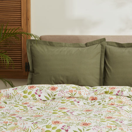Karaca Home Ellie Single Quilted Blanket Green - MALLTURK