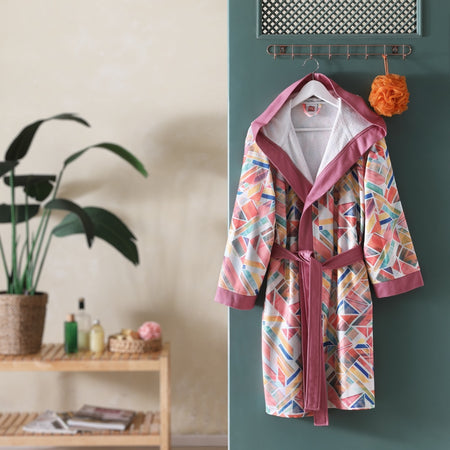 Tac Fresh Young Bathrobe Pink - MALLTURK