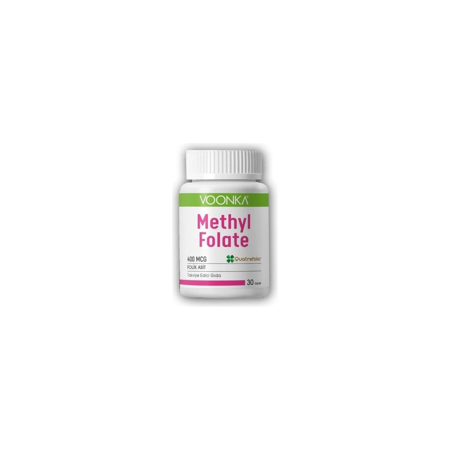 Voonka Methyl Folate 30 Tablets - MALLTURK