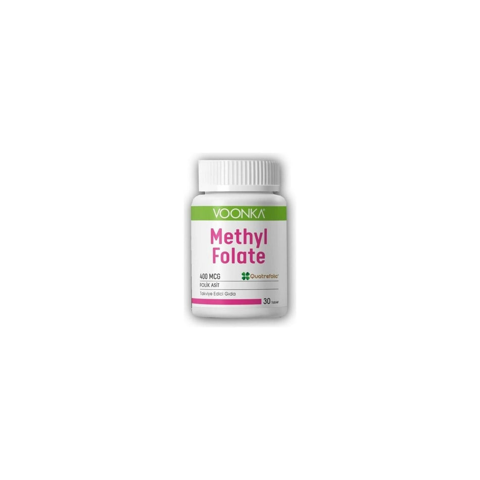 Voonka Methyl Folate 30 Tablets - MALLTURK