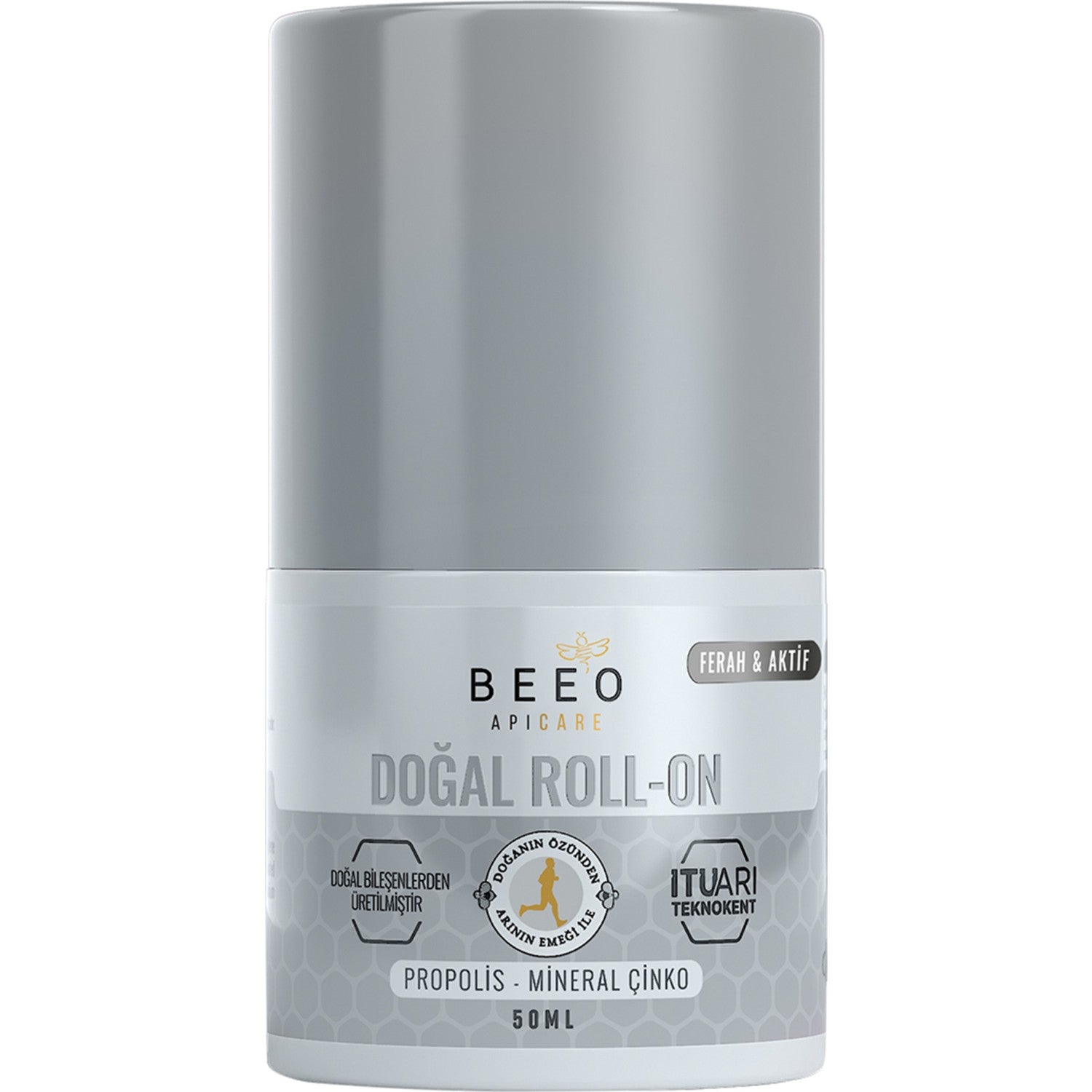 BEE'O With Propolis Organic Roll-On Deo Men - MALLTURK