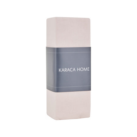 Karaca Home 100% Cotton Fitted Sheet, Double Size, Earth Tones - MALLTURK
