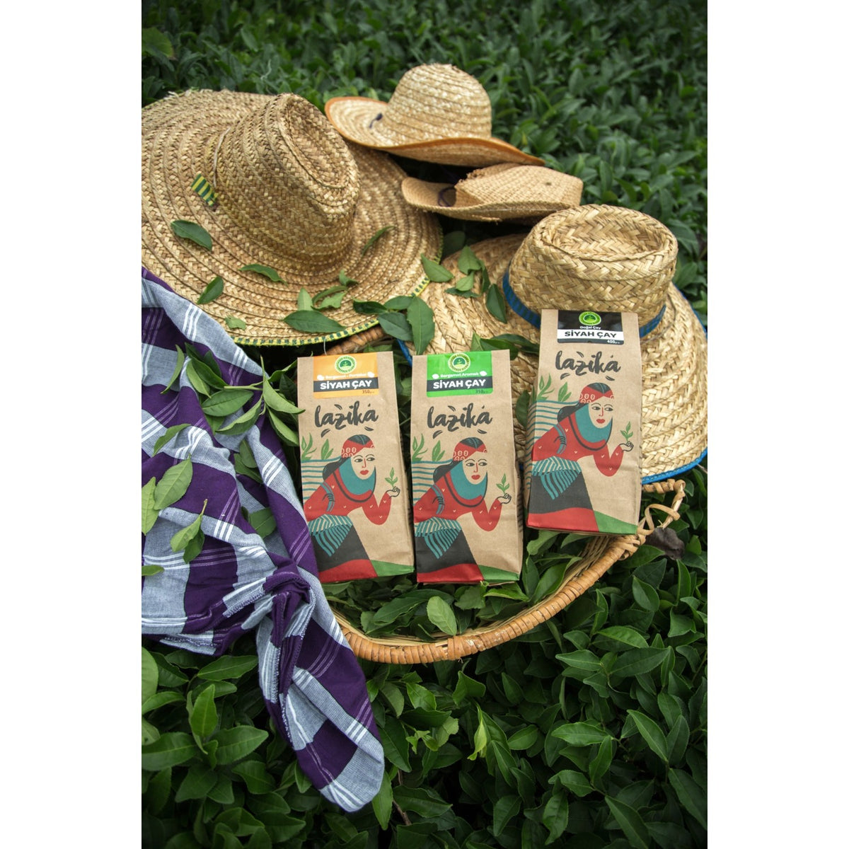 Lazika(Avantajli 5-pack Set) black tea additive-free natural (5 x 400 g) - Ilk Hasat Mayis tea, Tozsuz - MALLTURK