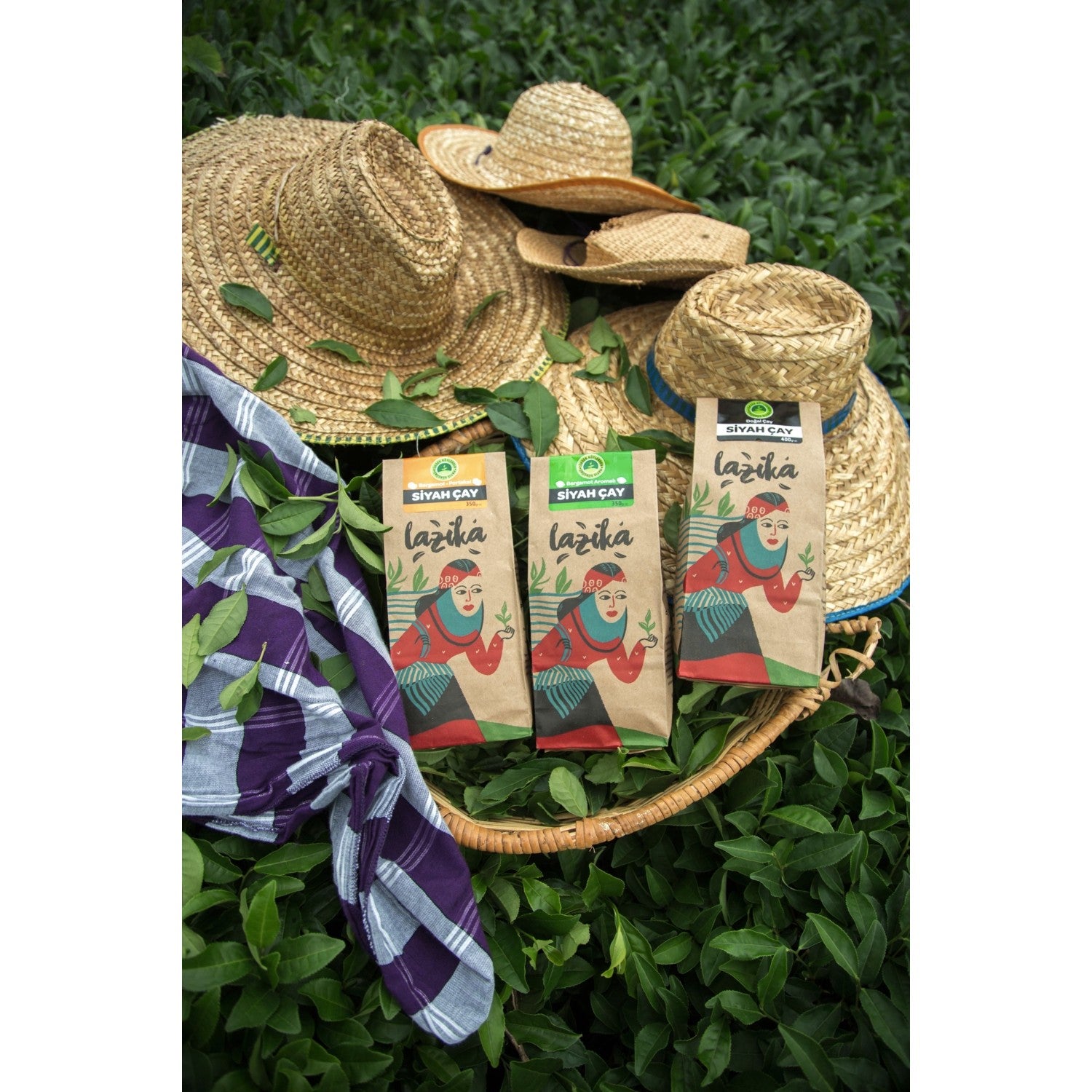 Lazika(Avantajli 5-pack Set) black tea additive-free natural (5 x 400 g) - Ilk Hasat Mayis tea, Tozsuz - MALLTURK