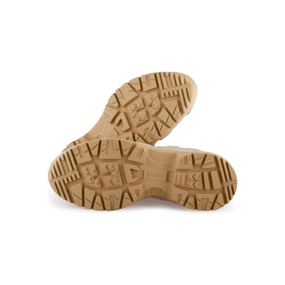 Vaneda V-Clutch 1348 On Duty Beige Nubuck Boots - MALLTURK