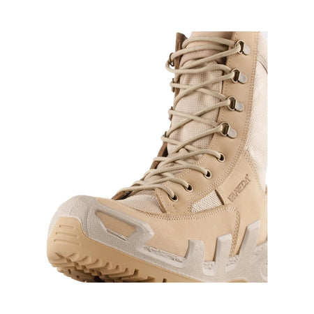 Vaneda V-Clutch 1348 On Duty Beige Nubuck Boots - MALLTURK